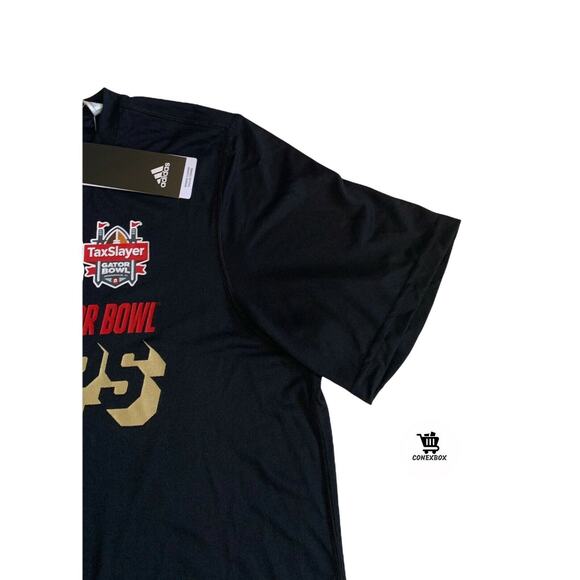 Adidas 2021 Men's Size L Taxslayer Gator Bowl Champs NC State Wolfpack T-Shirt - Picture 6 of 12